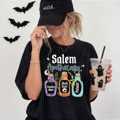 Salem, Apothecary, Halloween, DTF Transfer