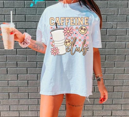 Caffeine Club DTF Transfer