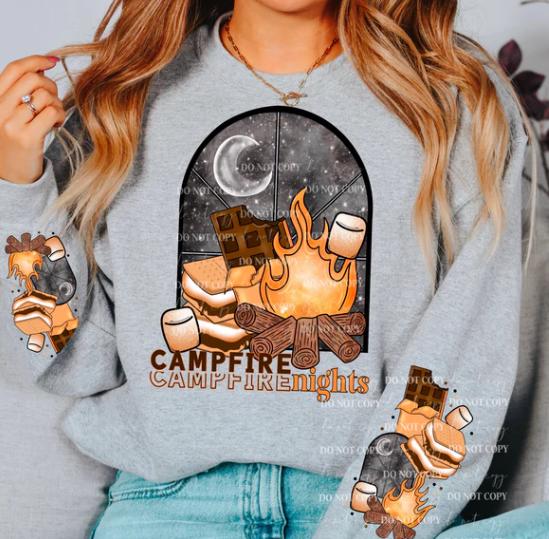 Campfire Nights DTF Transfer