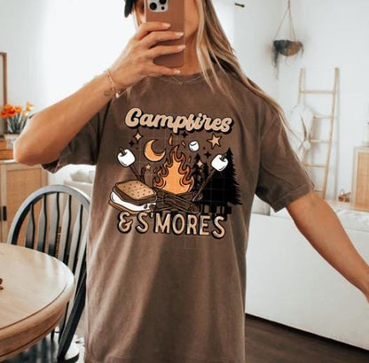 Campfire & Smores DTF Transfer