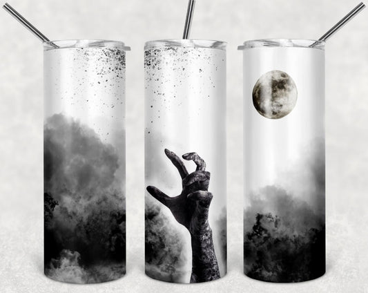 Zombie, Hand, Stainless Steel, Tumbler, Drinkware