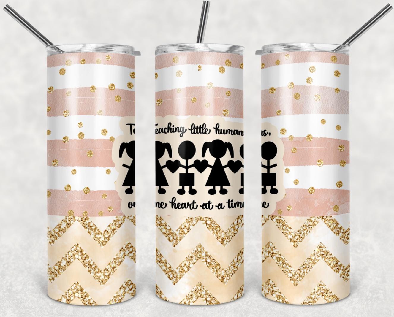 Teaching, Little Humans, Stainless Steel, Tumbler, Drinkware
