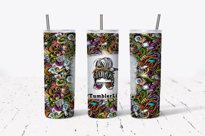 Tumbler, Life, Stainless Steel, Tumbler, Drinkware