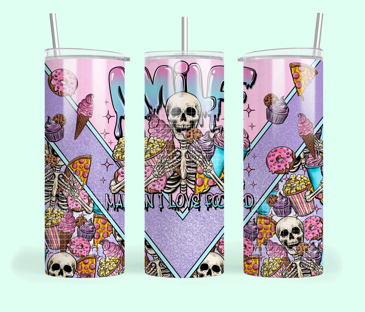 MILF, Man, I Love Food, Halloween, Stainless Steel, Tumbler, Drinkware