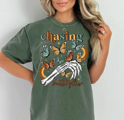 Chasing Butterflies DTF Transfer