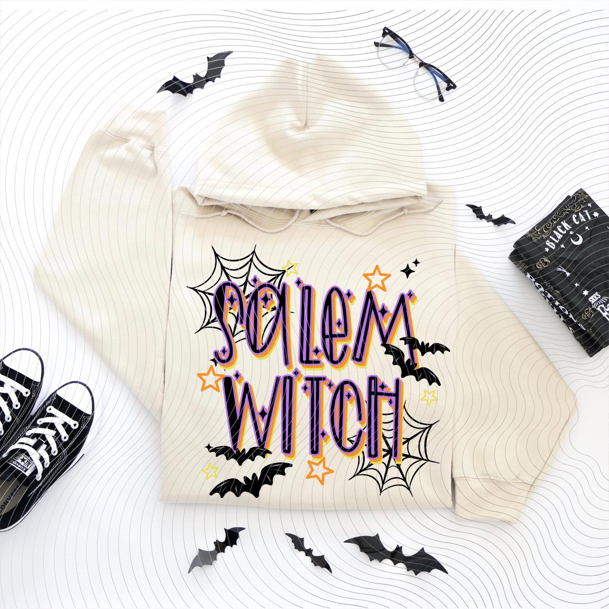 Salem, Witch, Halloween, DTF Transfer