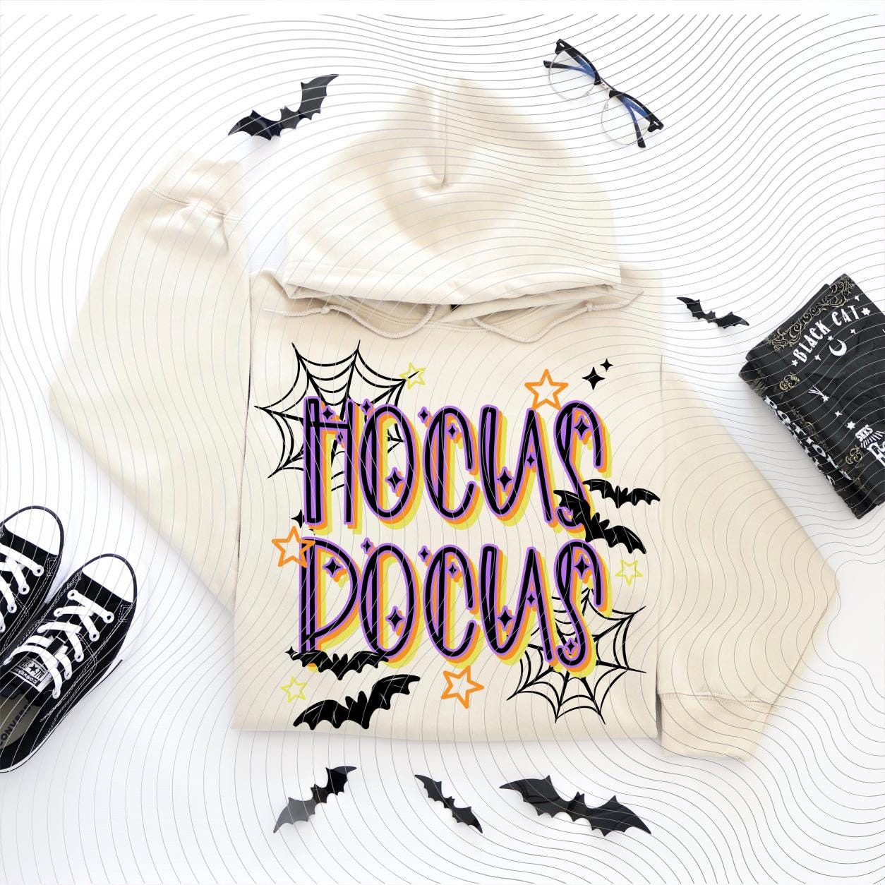 Hocus, Pocus, Halloween, DTF Transfer