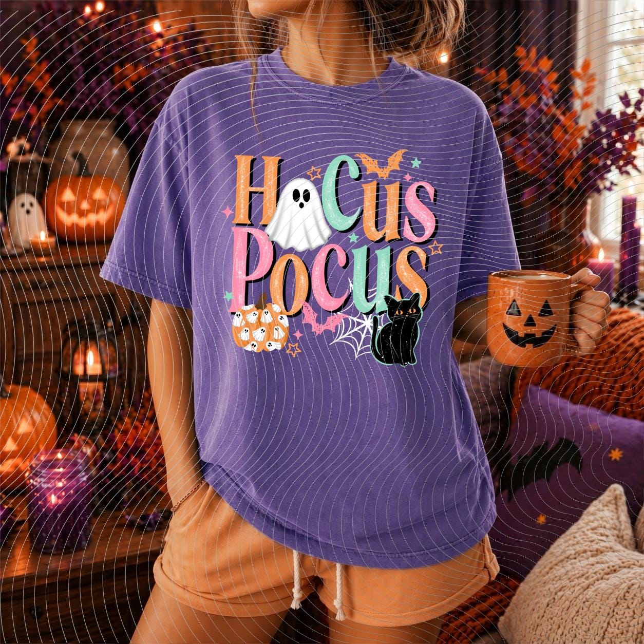 Hocus, Pocus, Halloween, DTF Transfer
