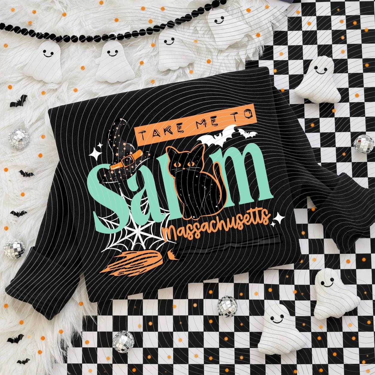 Salem, Witch, Halloween, DTF Transfer