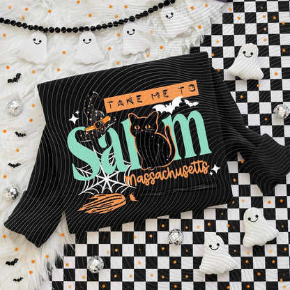 Salem, Witch, Halloween, DTF Transfer
