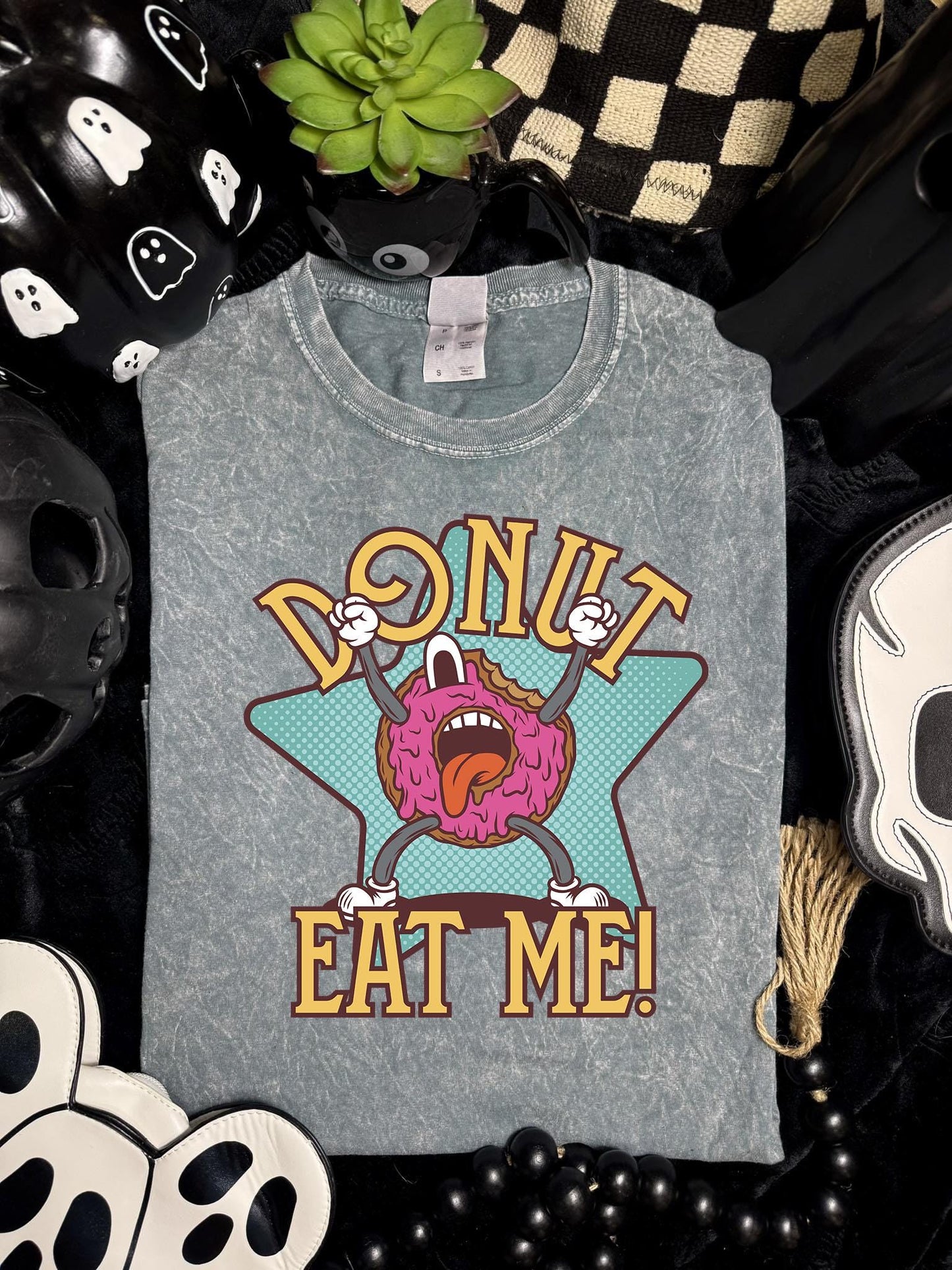 Donut, Eat Me, Funny, Retro, DTF Transfer