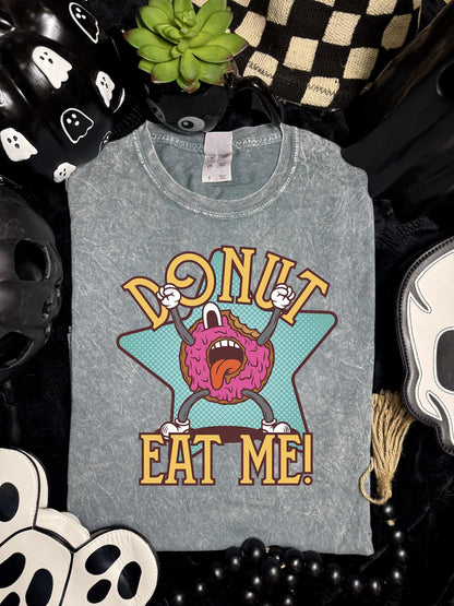 Donut, Eat Me, Funny, Retro, DTF Transfer
