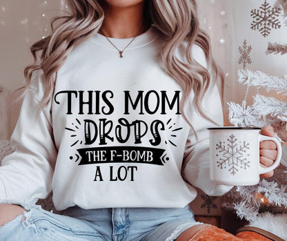 This Mom, F-Bomb, Adult, Humor, DTF Transfer