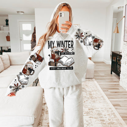 My Winter Is Booked, Book Club, Winter, Christmas, DTF Transfer