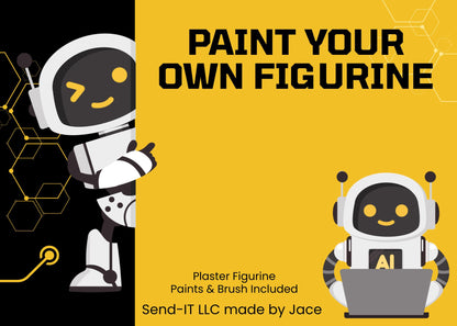 Space Themed Paintable Figurine Kits