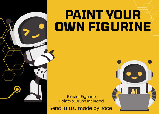 Space Themed Paintable Figurine Kits