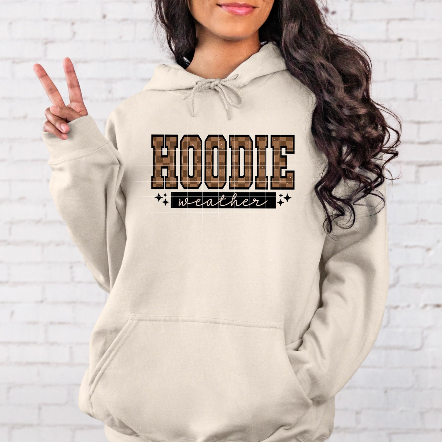 Hoodie Weather, Cozy, Fall,  DTF Transfer