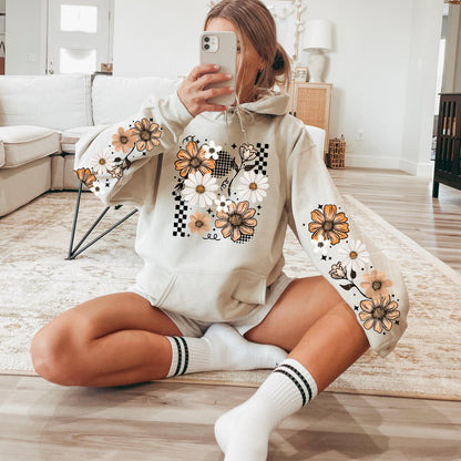 Floral, Boho, Checkered, DTF Transfer