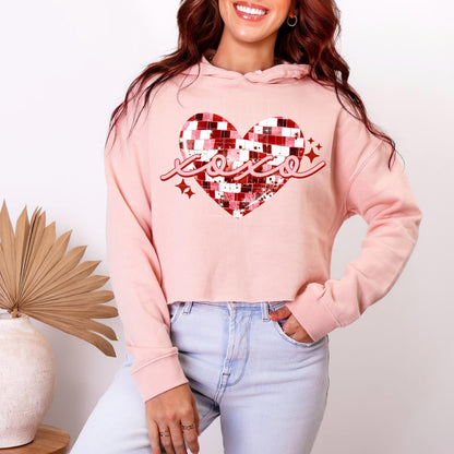 XOXO, Disco, Heart, Valentines, DTF Transfer