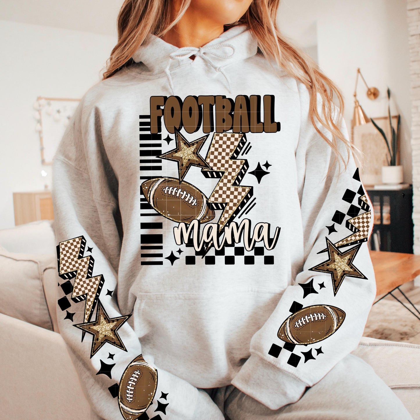 Football, Mama, DTF Transfer