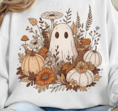 Ghost, Boho, Autumn, Fall,  DTF Transfer