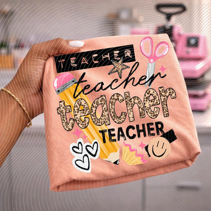 Teacher, Back To School, DTF Transfer