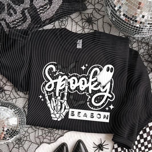 Spooky Season, Halloween, Ghost,  DTF Transfer