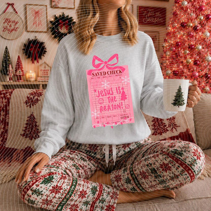 Jesus, Is the Reason, Christmas, DTF Transfer