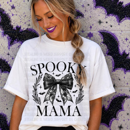 Spooky, Mama, Lace, Halloween, DTF Transfer