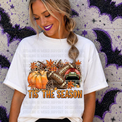 Tis The Season, Fall, Football, DTF Transfer