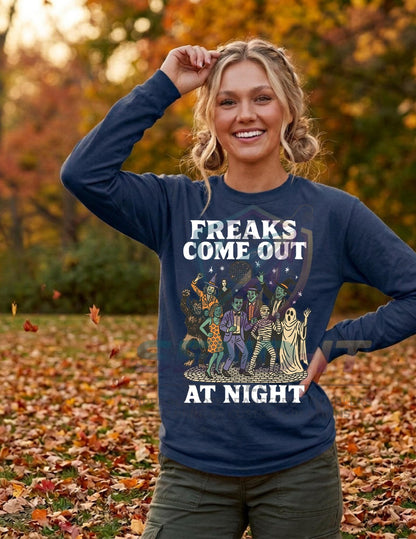 Freaks, Monsters, Night, Halloween, DTF Transfer
