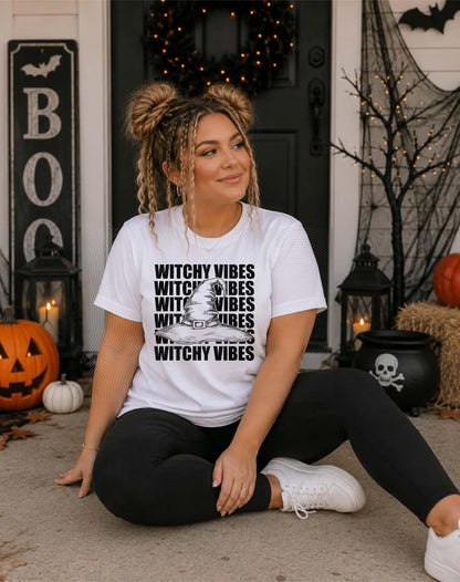 Witchy, Vibes, Halloween, DTF Transfer