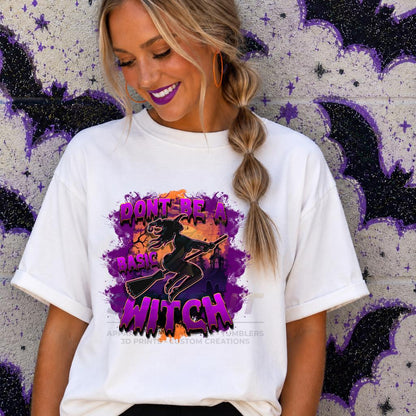 Bad, Witch, Halloween, DTF Transfer