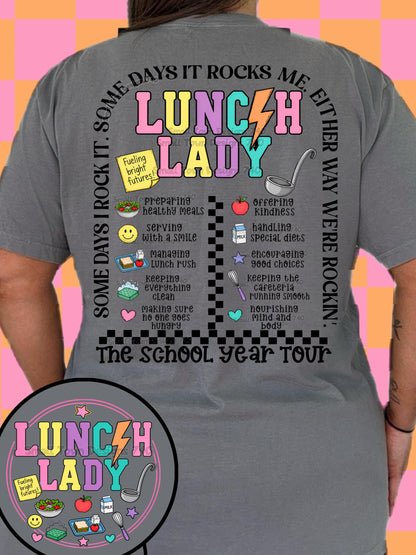 Lunch Lady, Back To School, DTF Transfer