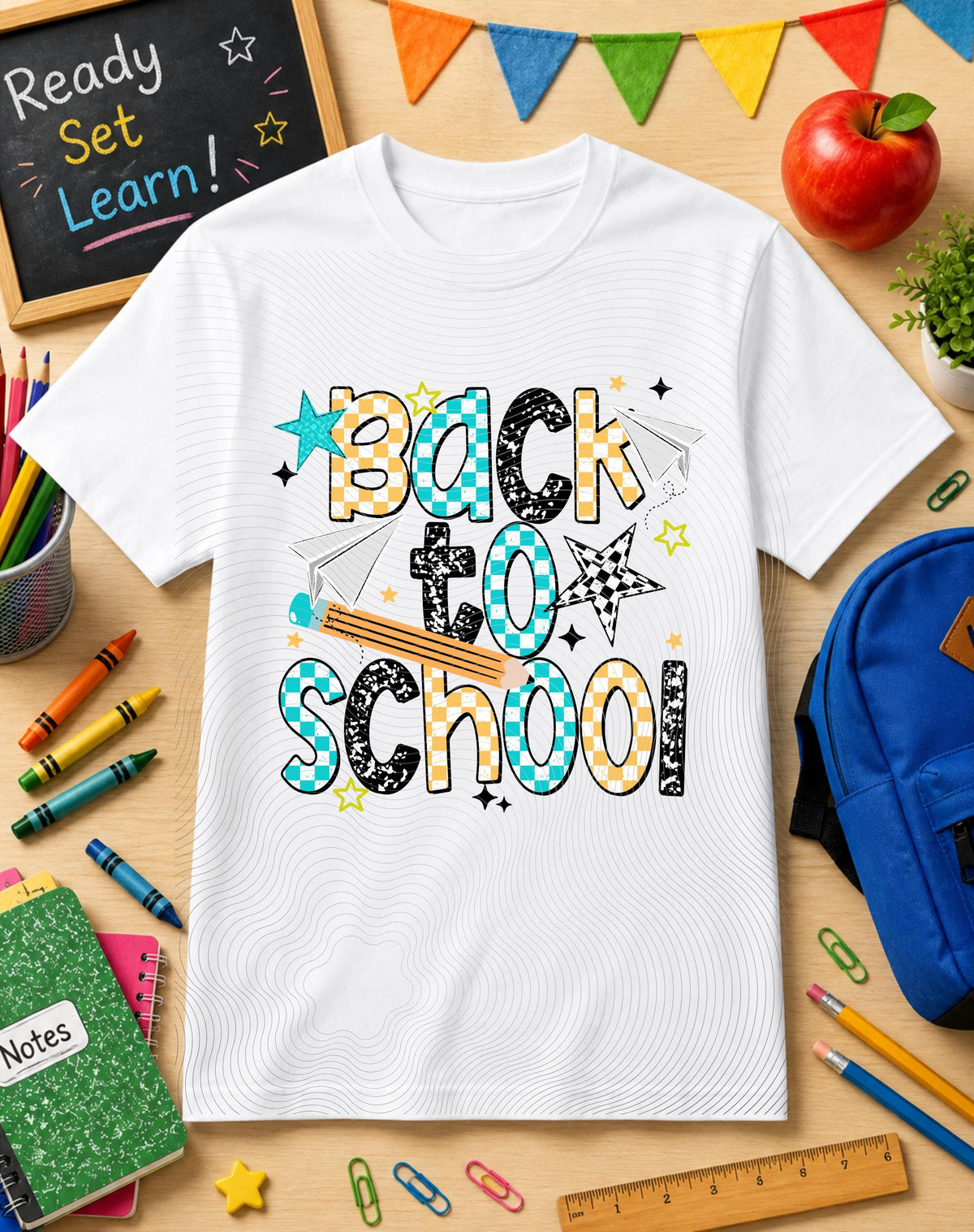 Back To School, DTF Transfer