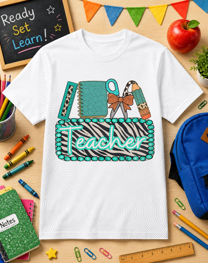 Teacher, Back To School, DTF Transfer