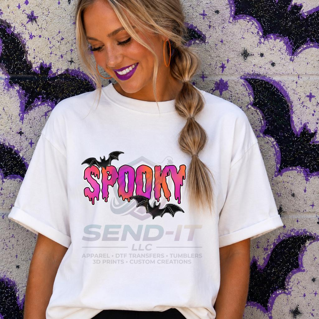 Spooky, Halloween,  DTF Transfer