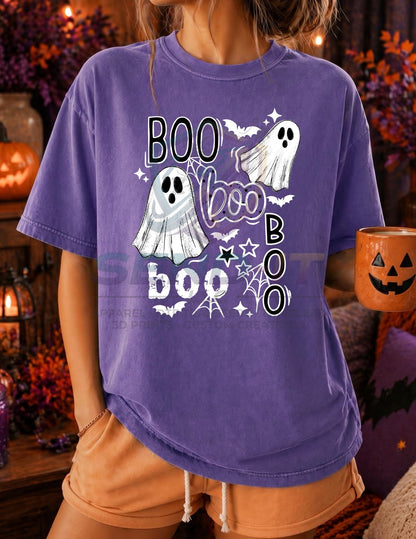 Boo, Ghost, DTF Transfer