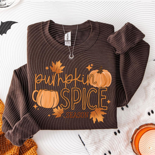 Pumpkin, Spice, Season, DTF Transfer