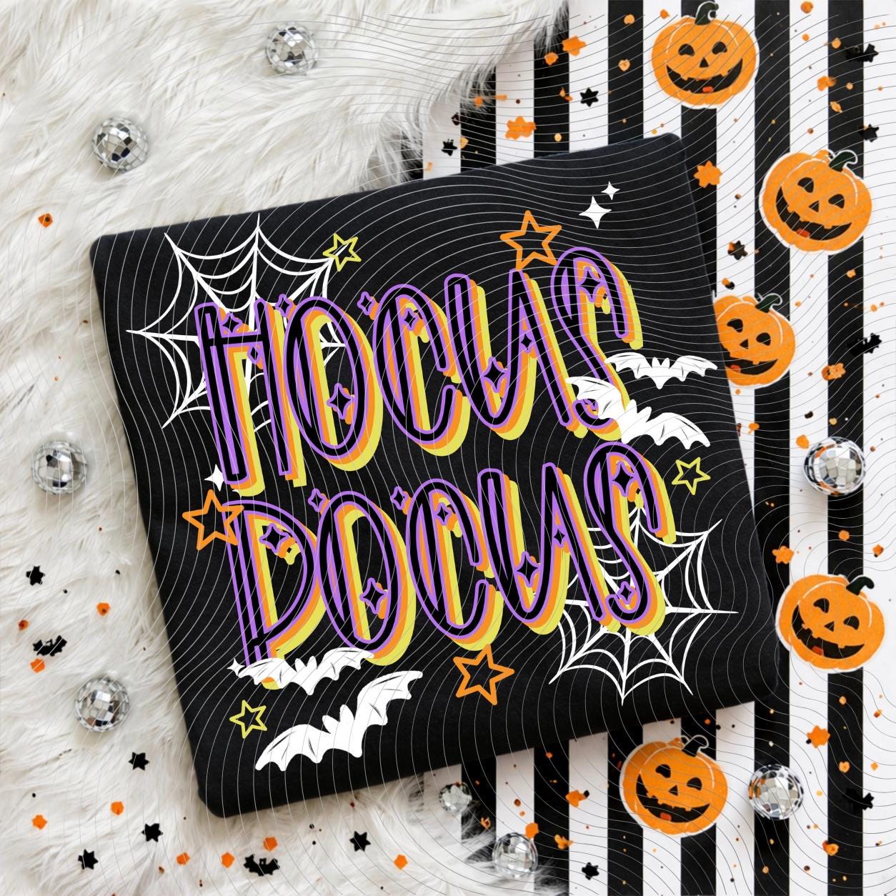 Hocus, Pocus, Halloween, DTF Transfer