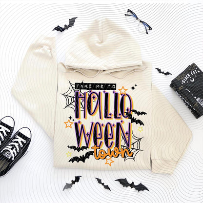 Take Me To, Halloween, DTF Transfer
