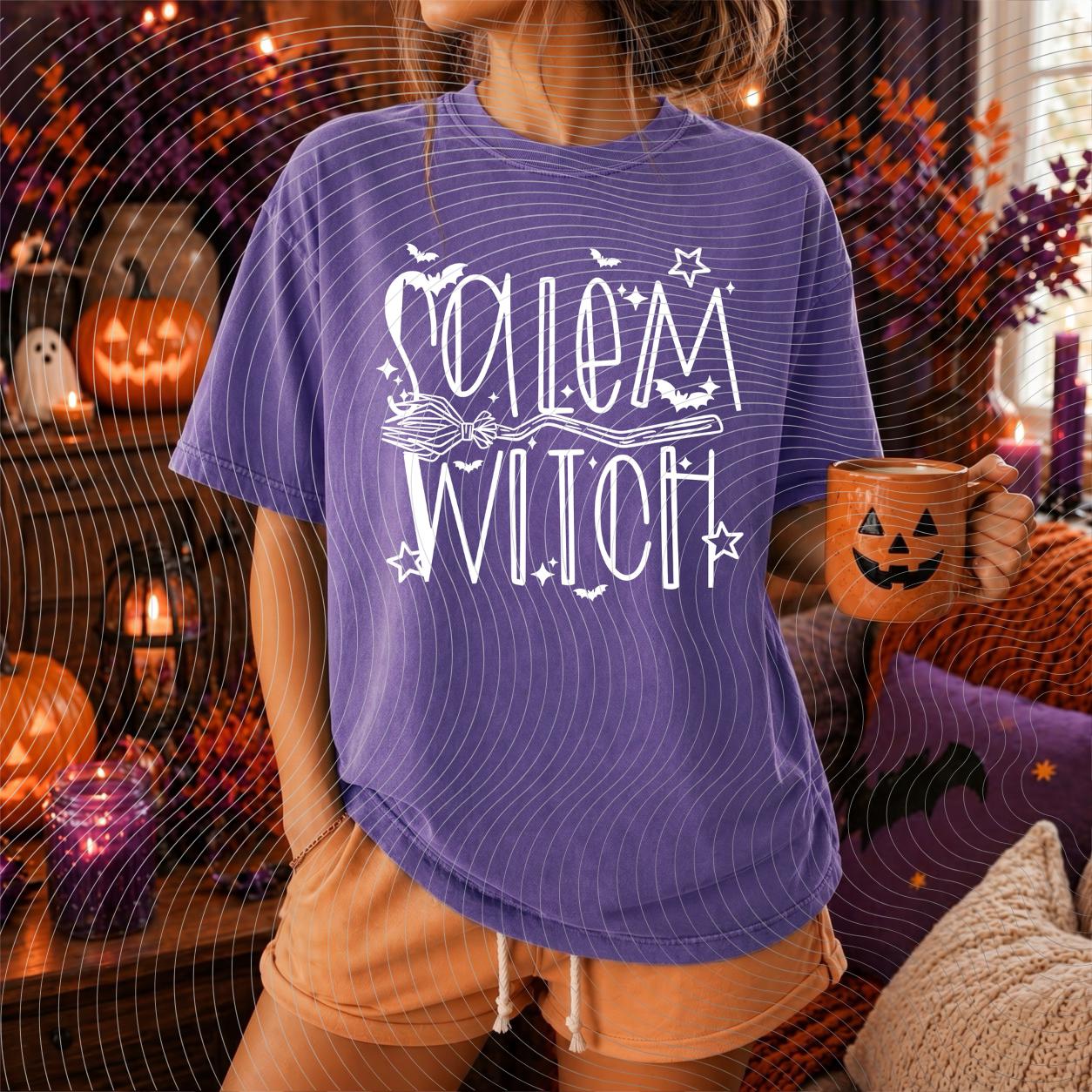 Salem, Witch, Halloween, DTF Transfer