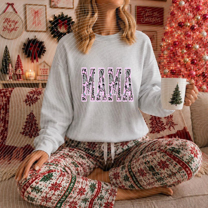 Mama, Christmas, DTF Transfer