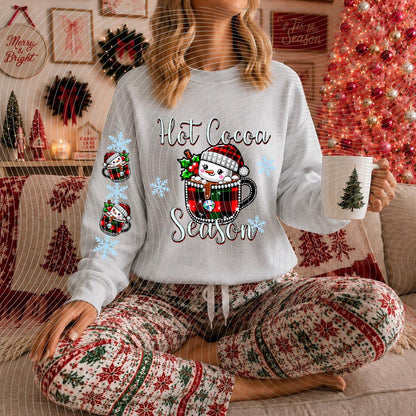 Hot Cocoa, Season, Christmas, DTF Transfer