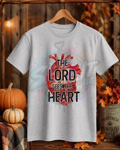 Lord Sees The Heart, Religious, DTF Transfer
