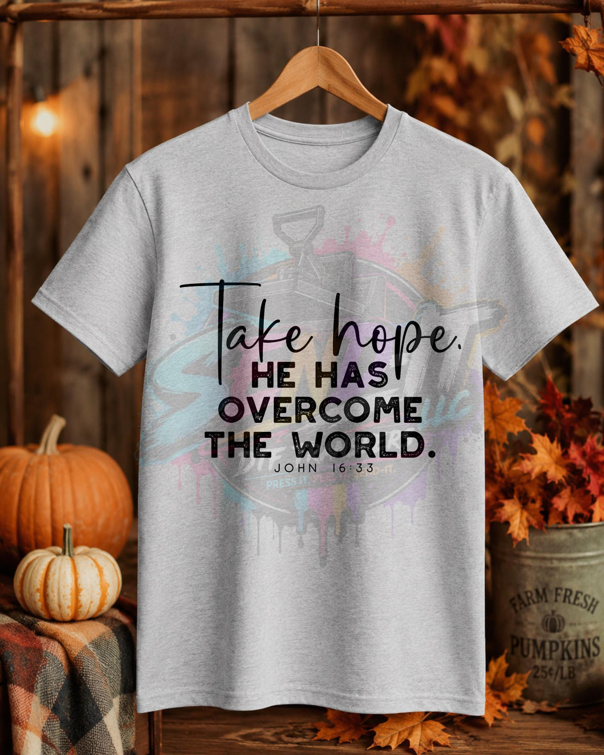 Take Hope, Religious, DTF Transfer