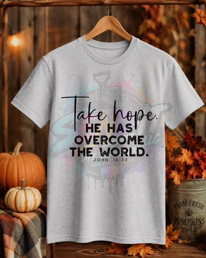 Take Hope, Religious, DTF Transfer
