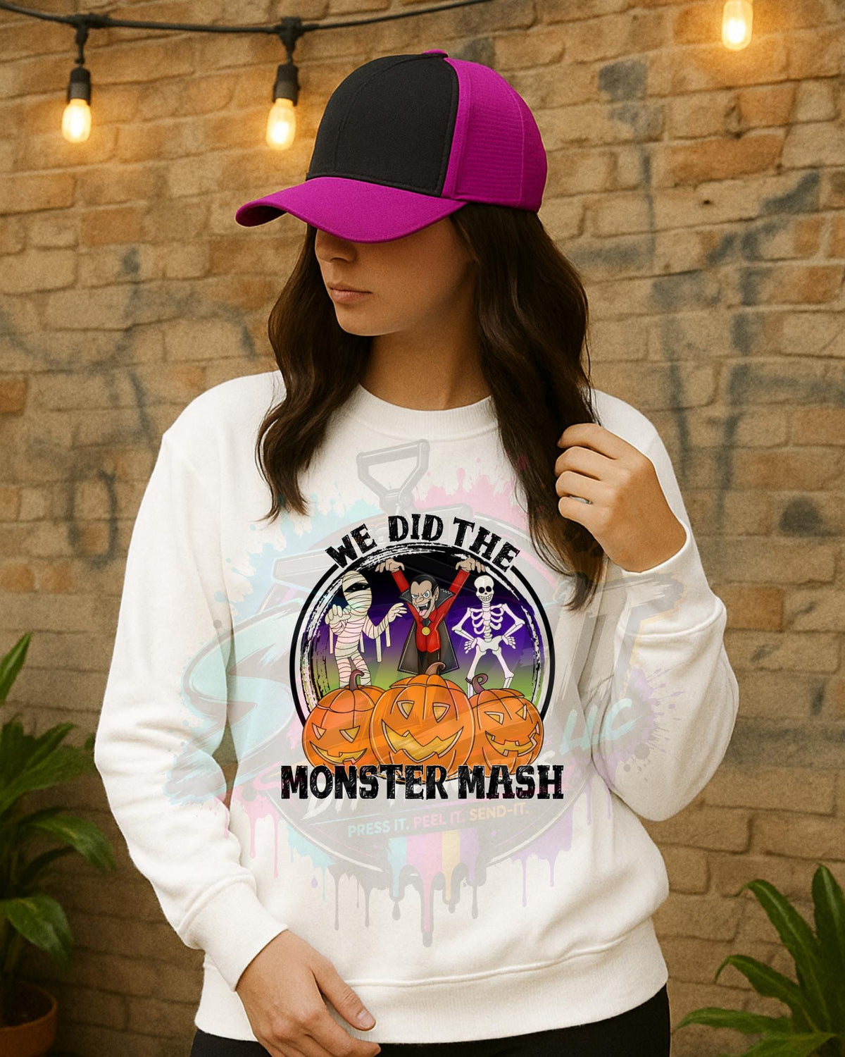 Monster, Mash, DTF Transfer