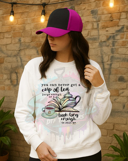 Cup Of Tea, DTF Transfer