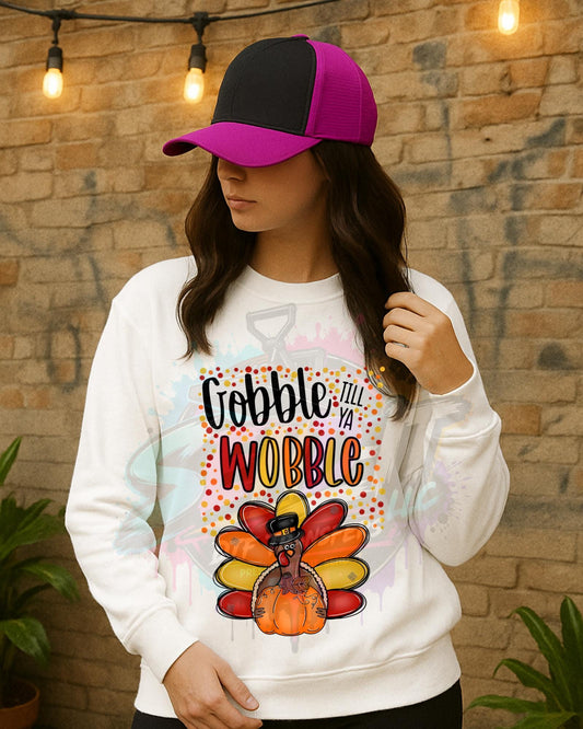Gobble, Wobble, DTF Transfer
